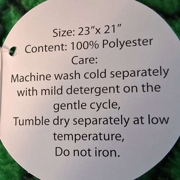 Green Dinosaur Hooded Blanket/poncho/towel - Picture 5 of 5